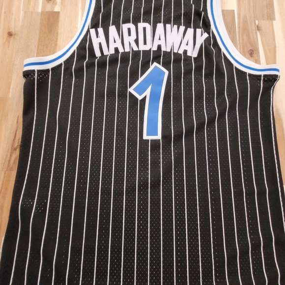 Penny Hardaway - Orlando Magic - Adidas Hardwood Classics Black Jersey (XL) - Picture 2 of 4
